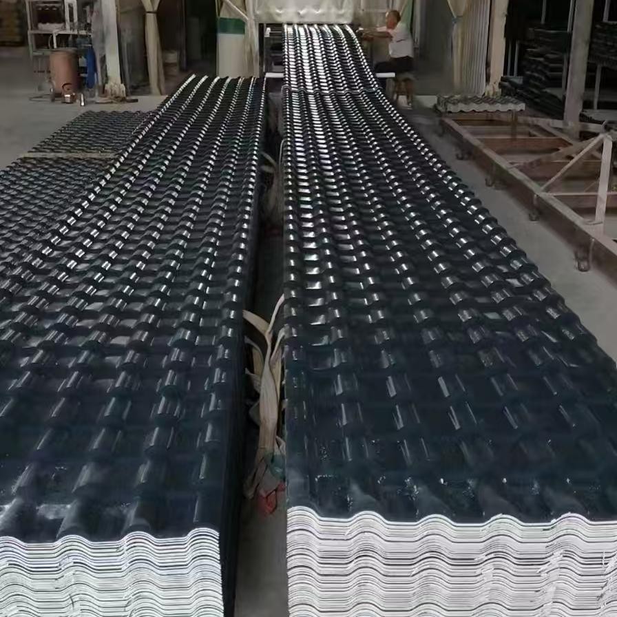 Corrugated Synthetic Resin Roof Tile